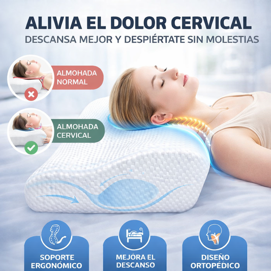 Almohada cervical viscoelástica