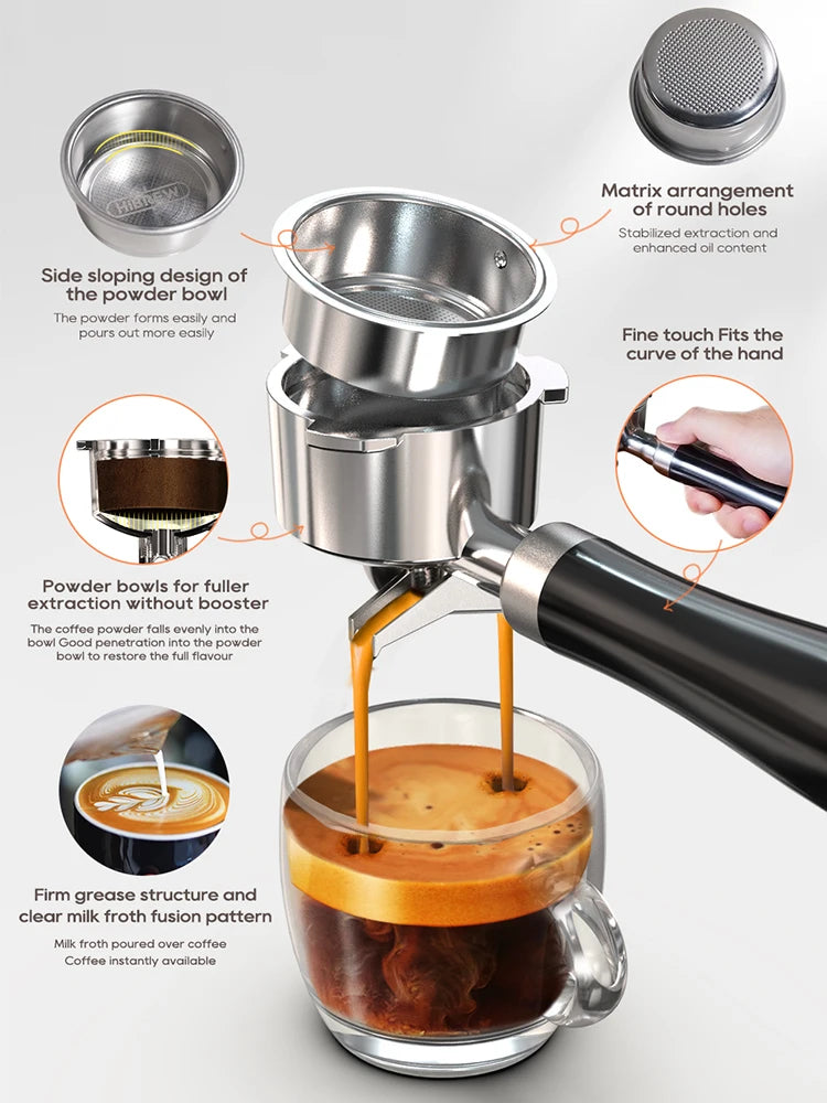 Cafetera Espresso Semiautomática de 20 Bar - imagen 5