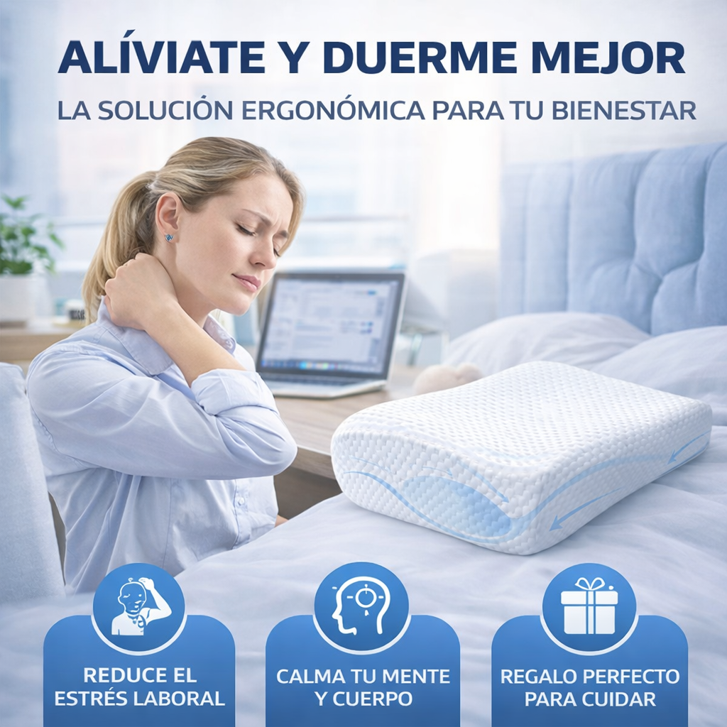 Almohada cervical viscoelástica
