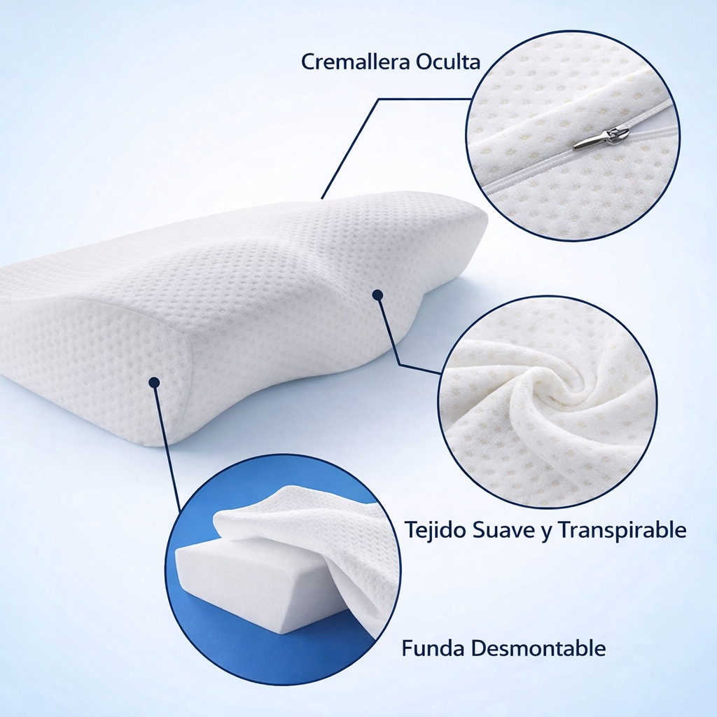 Almohada cervical viscoelástica