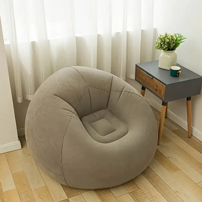 Sofá Inflable Plegable - Sillón Lounge para Interior, Jardín y Playa