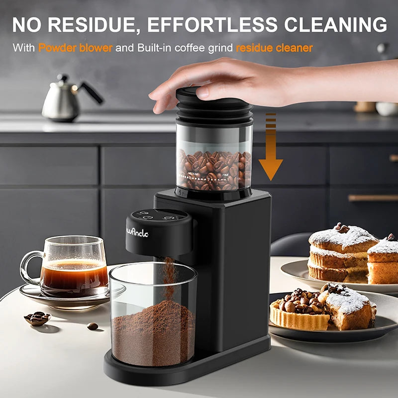 Molinillo de Café Eléctrico Cónico con Pantalla Táctil - imagen 3