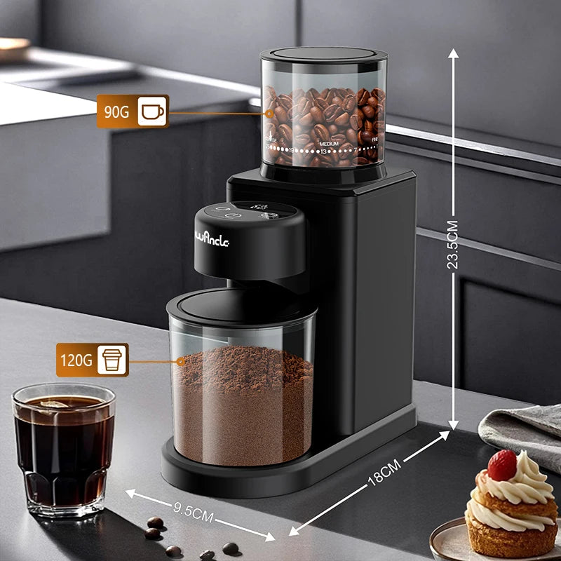 Molinillo de Café Eléctrico Cónico con Pantalla Táctil - imagen 5