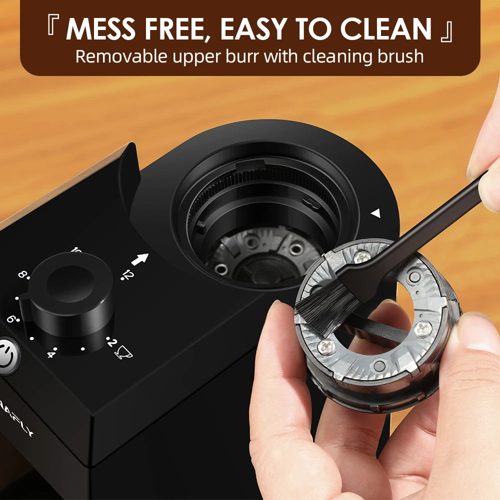 Molinillo de Café Eléctrico Automático con Muelas - imagen 5