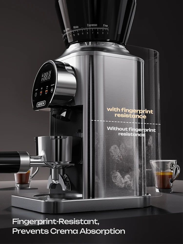 Molinillo de Café Eléctrico Portátil con Muelas Cónicas de 48 mm - imagen 6
