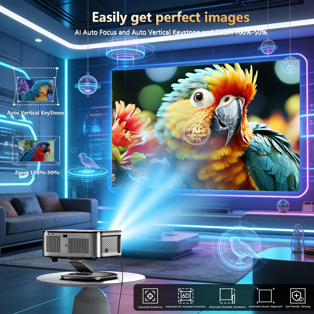 Proyector Full HD 1080p con Google TV y Android 11 - imagen 4