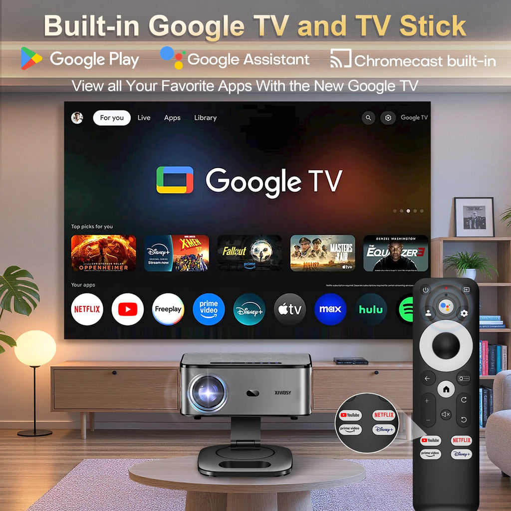 Proyector Full HD 1080p con Google TV y Android 11 - imagen 2
