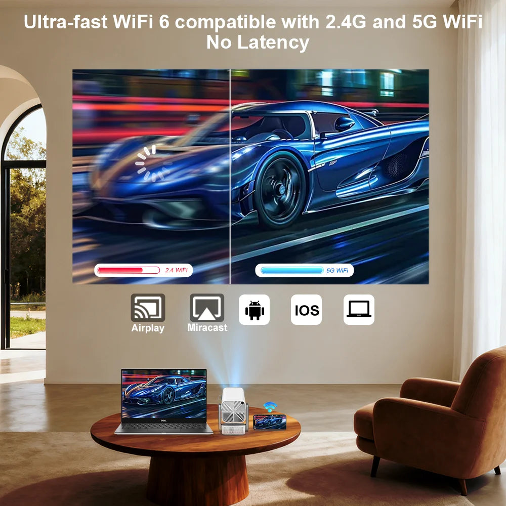 Proyector Full HD 1080p Nativo con Android 13 - imagen 4
