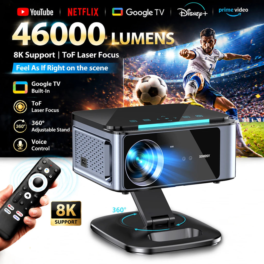 Proyector Full HD 1080p con Google TV y Android 14 - imagen 6