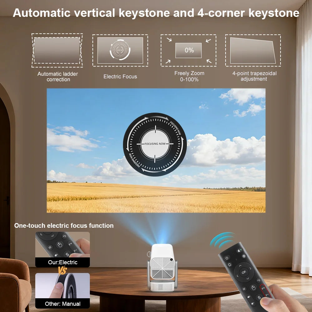 Proyector Full HD 1080p Nativo con Android 13 - imagen 5