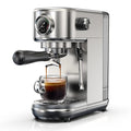 Cafetera Espresso Semiautomática de 20 Bar, Compatible con Café Molido y Cápsulas ESE