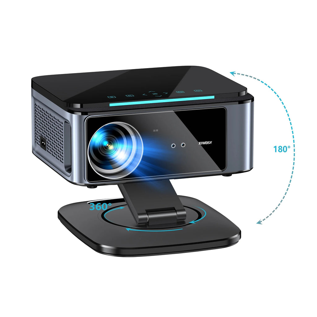 Proyector Full HD 1080p con Google TV y Android 14, Enfoque Automático y WiFi 6, 3200 ANSI y Reproducción 4K
