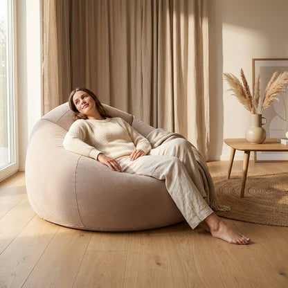 Sofá Inflable Plegable - Sillón Lounge para Interior, Jardín y Playa