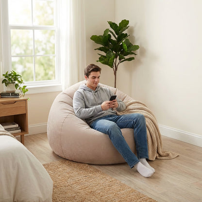 Sofá Inflable Plegable - Sillón Lounge para Interior, Jardín y Playa